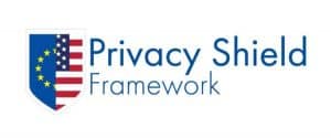 Privacy shield framework logo.
