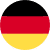 The flag of germany in a circle.