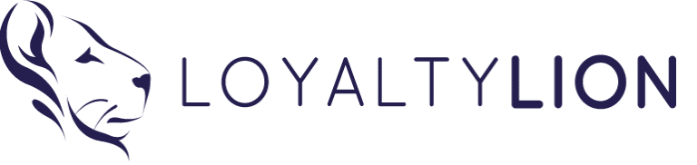 Loyalty lion logo.